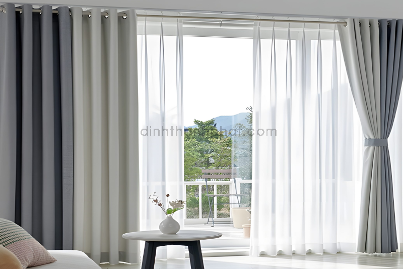 rèm vải hàn quốc